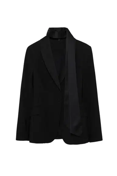 Simkhai Viveka Collarless Jacket | Thumbnail 1