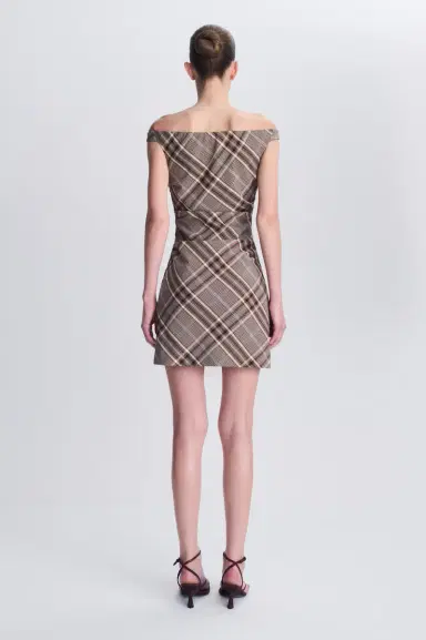 Simkhai Wells Off-Shoulder Mini Dress | Thumbnail 5 Simkhai Wells Off-Shoulder Mini Dress | Thumbnail 5
