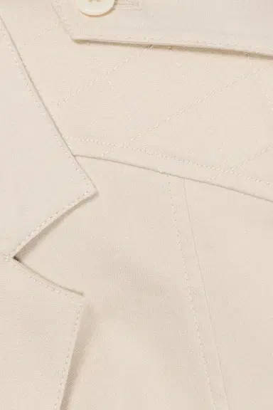 Simkhai York Cropped Linen Vest | Thumbnail 6