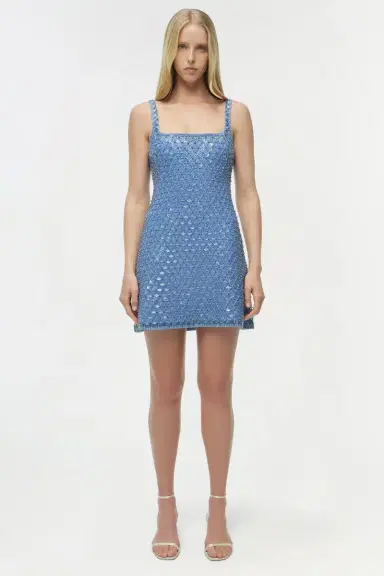 Simkhai Ziva Embellished Mini Dress | Thumbnail 6