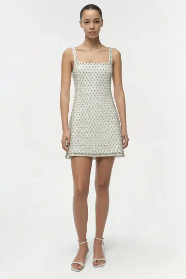 Simkhai Ziva Embellished Mini Dress | Thumbnail 2 Simkhai Ziva Embellished Mini Dress | Thumbnail 2