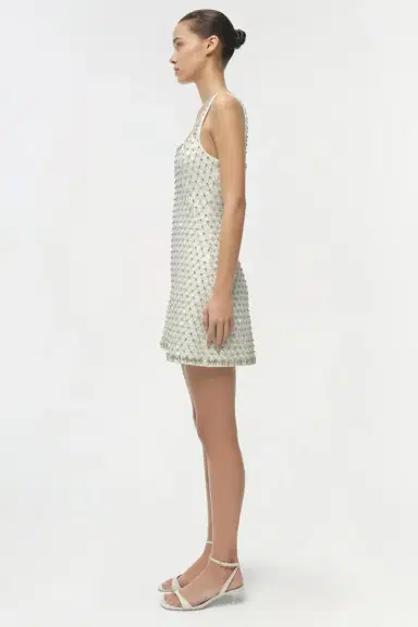 Simkhai Ziva Embellished Mini Dress | Thumbnail 4 Simkhai Ziva Embellished Mini Dress | Thumbnail 4