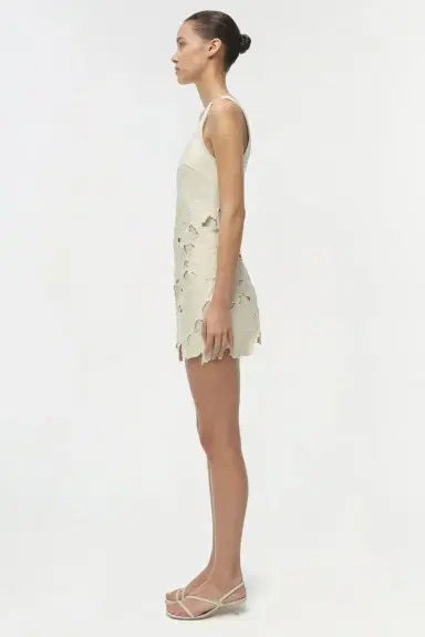 Simkhai Ziva Embroidered Mini Dress | Thumbnail 4