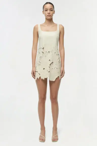 Simkhai Ziva Embroidered Mini Dress | Thumbnail 6