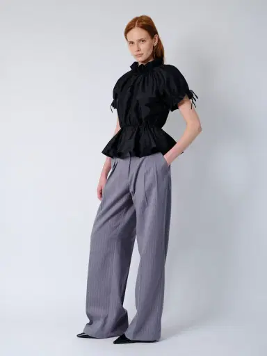 Aknvas The Rune trousers in grey pinstripe | Thumbnail 2 Aknvas The Rune trousers in grey pinstripe | Thumbnail 2