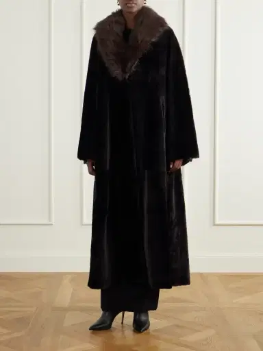 Nour Hammour Astoria Shearling Coat | Thumbnail 3 Nour Hammour Astoria Shearling Coat | Thumbnail 3