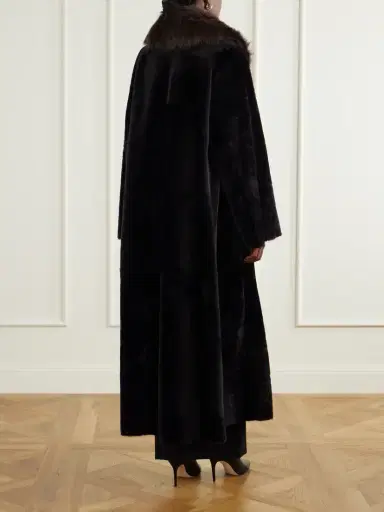 Nour Hammour Astoria Shearling Coat | Thumbnail 4 Nour Hammour Astoria Shearling Coat | Thumbnail 4