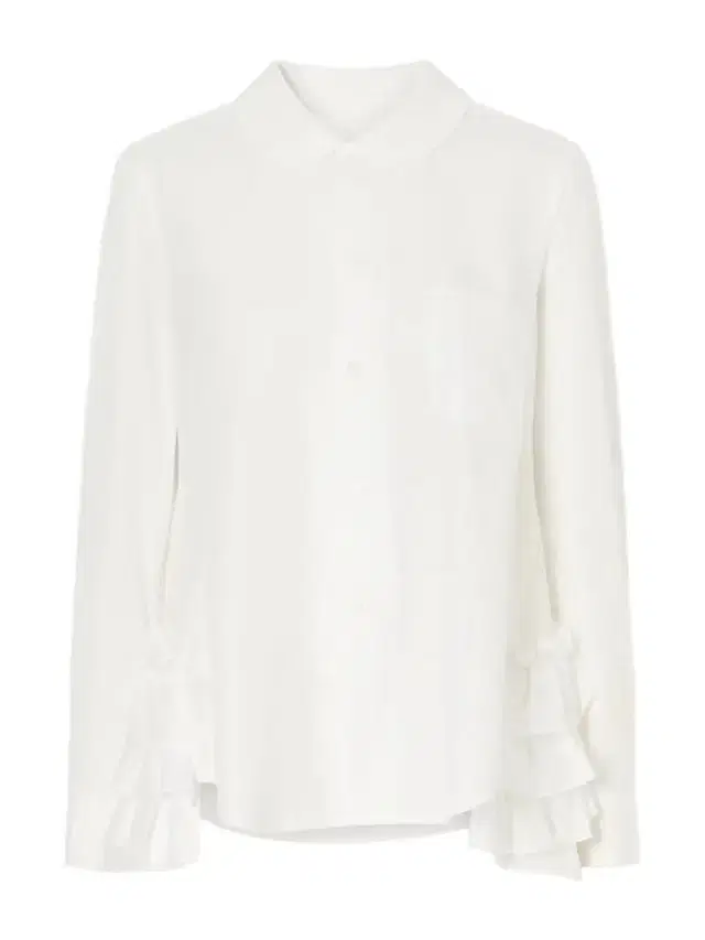 Comme des Garçons GIRL Ruffled Cotton-poplin Shirt