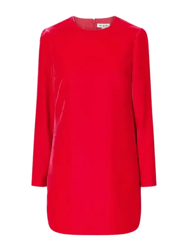 Alaïa Velvet Mini Dress