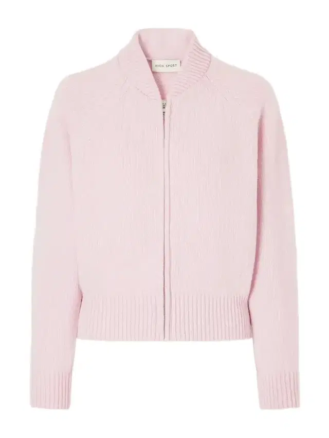 HIGH SPORT Velma Wool And Cashmere-blend Zip-up Cardigan