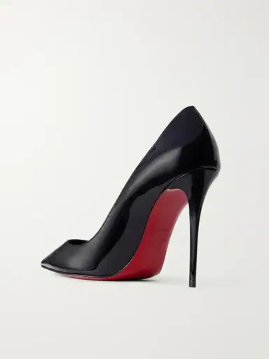 Christian Louboutin La Pigalle 100 Patent-leather Pumps | Thumbnail 3 Christian Louboutin La Pigalle 100 Patent-leather Pumps | Thumbnail 3