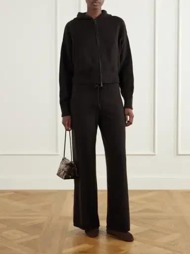 Lisa Yang Lilia Cropped Cashmere Hoodie | Thumbnail 2 Lisa Yang Lilia Cropped Cashmere Hoodie | Thumbnail 2