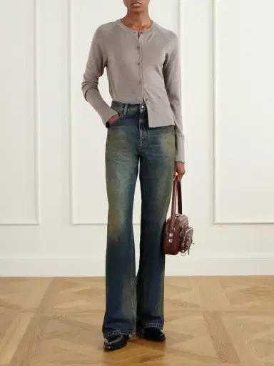 mfpen Appointment Merino Wool And Silk-blend Cardigan | Thumbnail 2 mfpen Appointment Merino Wool And Silk-blend Cardigan | Thumbnail 2