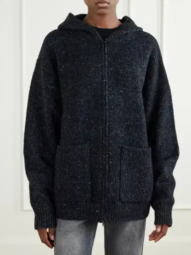 Tibi Hooded Wool-blend Tweed Jacket | Thumbnail 3