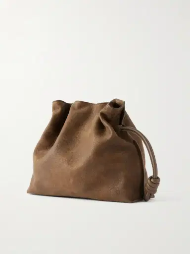 Loewe Flamenco Medium Full-grain Nubuck Clutch | Thumbnail 4