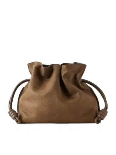 Loewe Flamenco Medium Full-grain Nubuck Clutch | Thumbnail 1