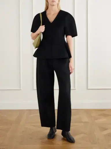 Lisa Yang Wool And Cashmere-blend Blouse | Thumbnail 2 Lisa Yang Wool And Cashmere-blend Blouse | Thumbnail 2