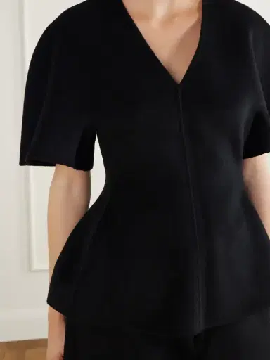 Lisa Yang Wool And Cashmere-blend Blouse | Thumbnail 4 Lisa Yang Wool And Cashmere-blend Blouse | Thumbnail 4
