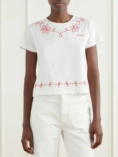 BODE Lasso Embroidered Cotton-jersey T-shirt | Thumbnail 3