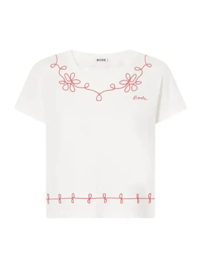 BODE Lasso Embroidered Cotton-jersey T-shirt