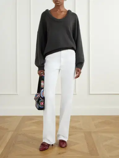 Staud Tommy Bead-embellished Shoulder Bag | Thumbnail 3 Staud Tommy Bead-embellished Shoulder Bag | Thumbnail 3
