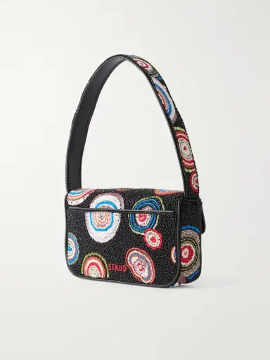 Staud Tommy Bead-embellished Shoulder Bag | Thumbnail 4 Staud Tommy Bead-embellished Shoulder Bag | Thumbnail 4