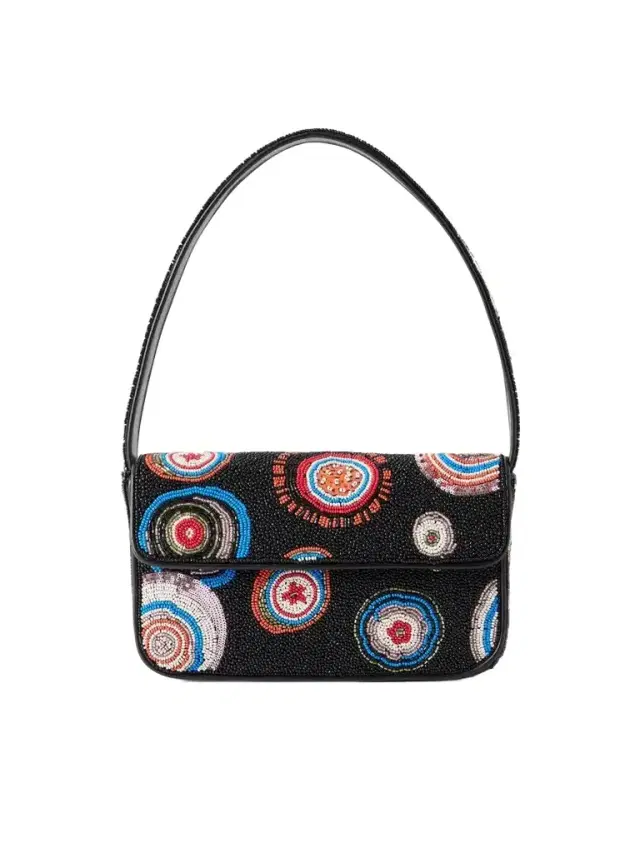 Staud Tommy Bead-embellished Shoulder Bag