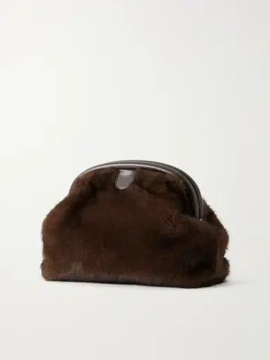 Stella McCartney Flabella Plush Clutch Bag | Thumbnail 4