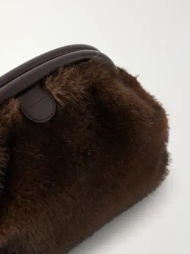 Stella McCartney Flabella Plush Clutch Bag | Thumbnail 5