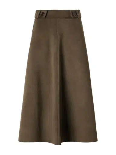 Lisa Yang Wool And Cashmere-blend Woven Midi Skirt | Thumbnail 1