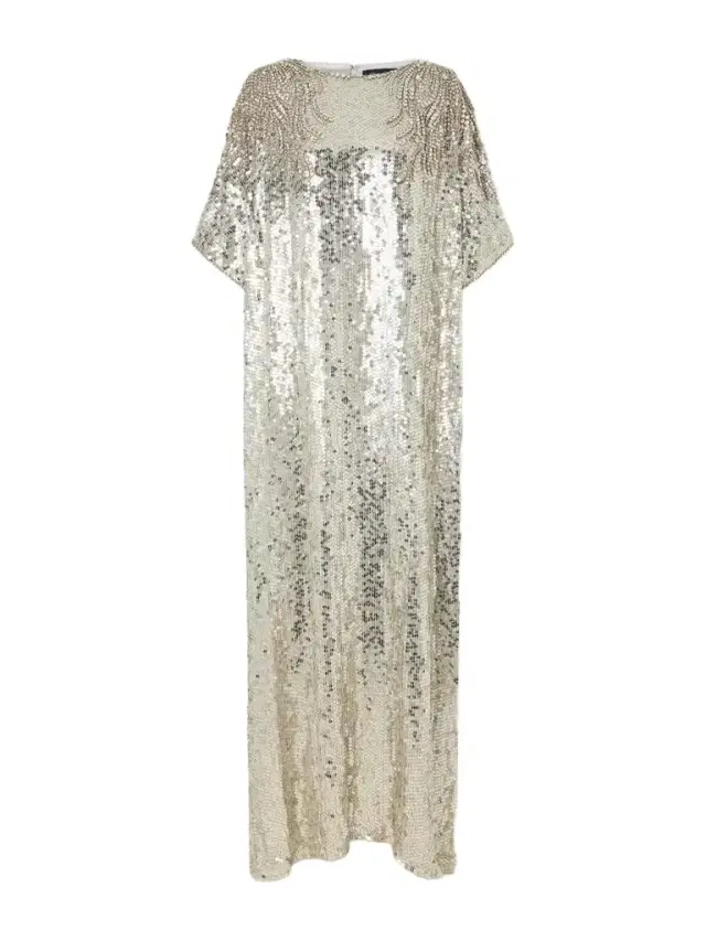 Jenny Packham Kai Sequined Tulle Gown