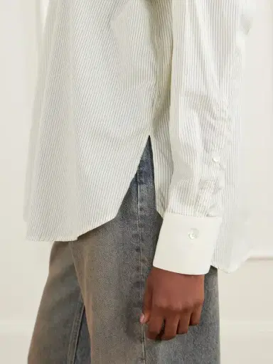 mfpen Inquiry Striped Cotton Shirt | Thumbnail 4 mfpen Inquiry Striped Cotton Shirt | Thumbnail 4