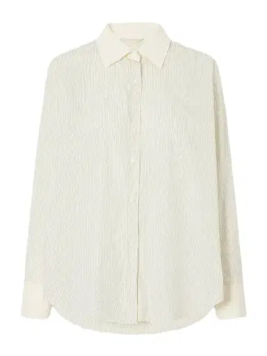 mfpen Inquiry Striped Cotton Shirt | Thumbnail 1 mfpen Inquiry Striped Cotton Shirt | Thumbnail 1