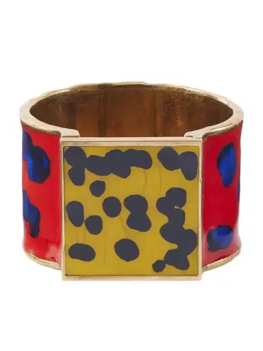 Dries Van Noten Gold-tone Enamel Bracelet | Thumbnail 1