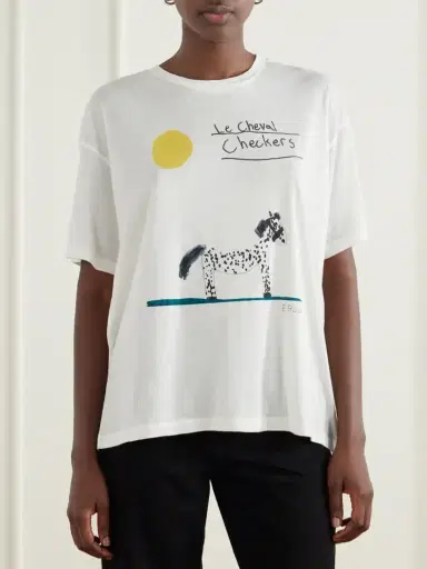 BODE Cheval Printed Cotton-jersey T-shirt | Thumbnail 3 BODE Cheval Printed Cotton-jersey T-shirt | Thumbnail 3