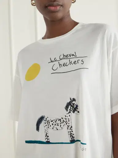 BODE Cheval Printed Cotton-jersey T-shirt | Thumbnail 5 BODE Cheval Printed Cotton-jersey T-shirt | Thumbnail 5