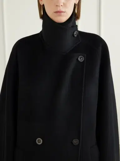 Lisa Yang Button Wool And Cashmere-blend Coat | Thumbnail 5 Lisa Yang Button Wool And Cashmere-blend Coat | Thumbnail 5