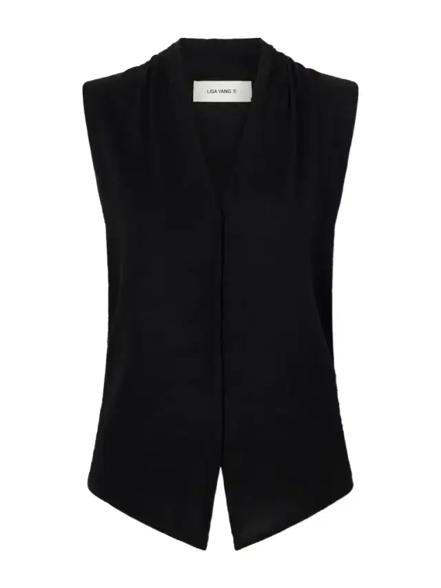 Lisa Yang Paisley Cashmere Tank