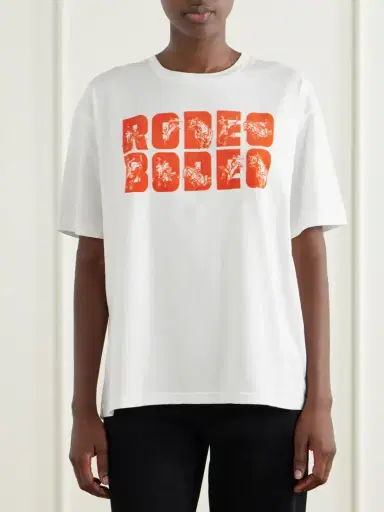 BODE Rodeo Bodeo Printed Cotton-jersey T-shirt | Thumbnail 3 BODE Rodeo Bodeo Printed Cotton-jersey T-shirt | Thumbnail 3