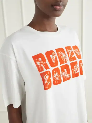 BODE Rodeo Bodeo Printed Cotton-jersey T-shirt | Thumbnail 5 BODE Rodeo Bodeo Printed Cotton-jersey T-shirt | Thumbnail 5