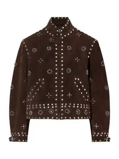 BODE Howard Studded Suede Jacket | Thumbnail 1