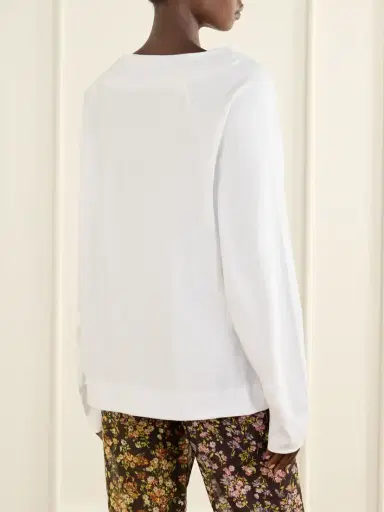 Dries Van Noten Gathered Cotton-jersey T-shirt | Thumbnail 4 Dries Van Noten Gathered Cotton-jersey T-shirt | Thumbnail 4