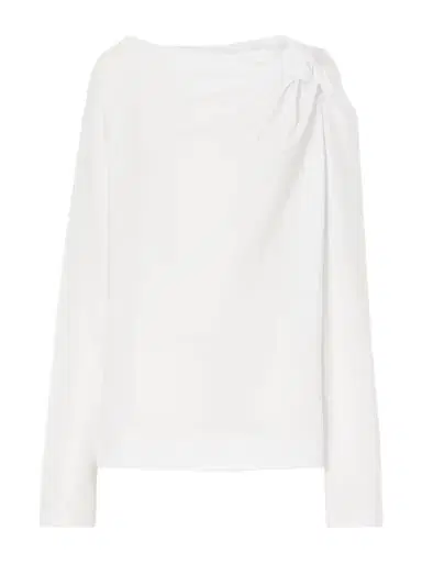 Dries Van Noten Gathered Cotton-jersey T-shirt | Thumbnail 1 Dries Van Noten Gathered Cotton-jersey T-shirt | Thumbnail 1