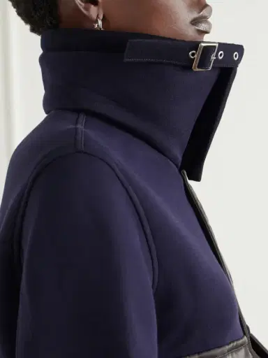 Sacai Sponge Sweat Shell-trimmed Cotton-blend And Wool Jacket | Thumbnail 6 Sacai Sponge Sweat Shell-trimmed Cotton-blend And Wool Jacket | Thumbnail 6