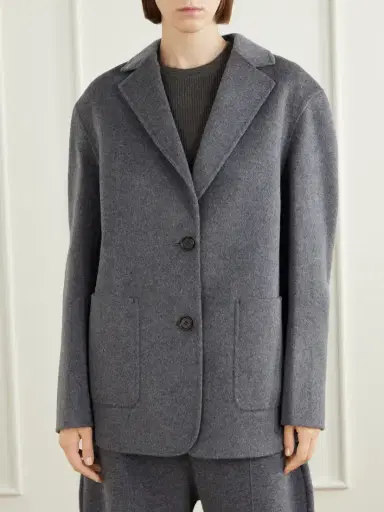 Lisa Yang Double-faced Wool And Cashmere-blend Blazer | Thumbnail 3 Lisa Yang Double-faced Wool And Cashmere-blend Blazer | Thumbnail 3