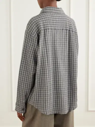mfpen Vacation Checked Cotton-blend Shirt | Thumbnail 3 mfpen Vacation Checked Cotton-blend Shirt | Thumbnail 3
