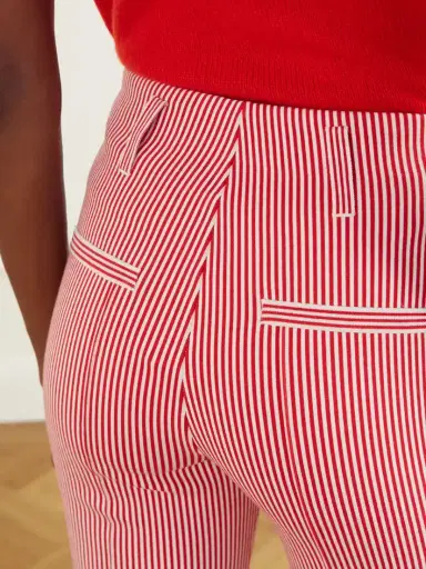 HIGH SPORT Luke Striped Cotton-blend Straight-leg Pants | Thumbnail 5 HIGH SPORT Luke Striped Cotton-blend Straight-leg Pants | Thumbnail 5