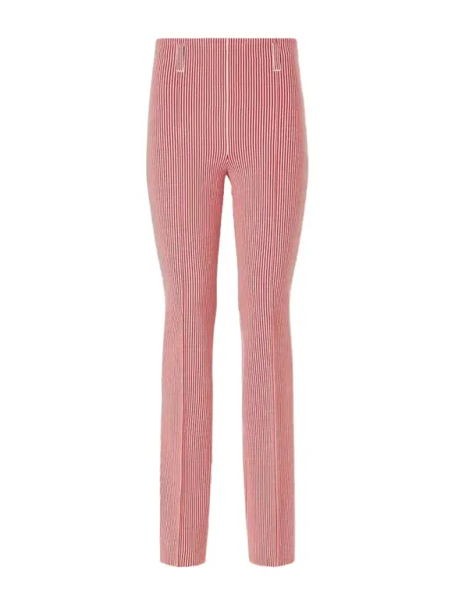Luke Striped Cotton-blend Straight-leg Pants Luke Striped Cotton-blend Straight-leg Pants