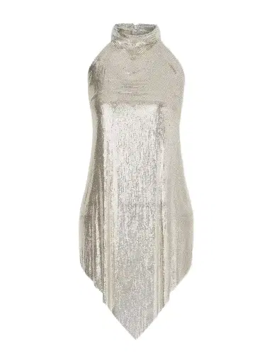 Stella McCartney Open-back Chainmail Halterneck Blouse | Thumbnail 1 Stella McCartney Open-back Chainmail Halterneck Blouse | Thumbnail 1