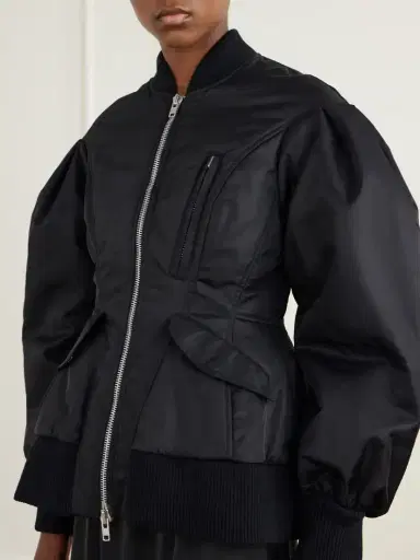 Simone Rocha Satin Bomber Jacket | Thumbnail 5 Simone Rocha Satin Bomber Jacket | Thumbnail 5
